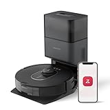 roborock Q5 Max+ Robot Vacuum with Self-Empty Dock, Upgraded from Q5+, 5500 Pa Suction, DuoRoller Brush, Hands-Free Cleaning for up to 7 Weeks, PreciSense LiDAR Navigation, App & Voice Control