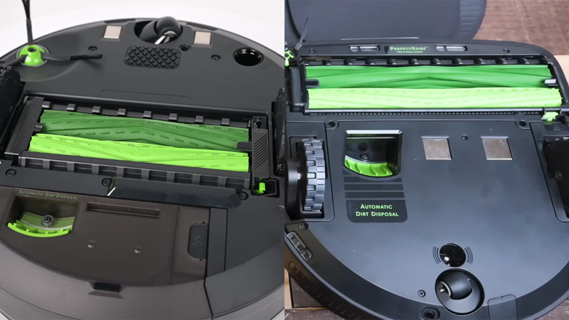 roomba j7+ vs s9+'s extractor systems