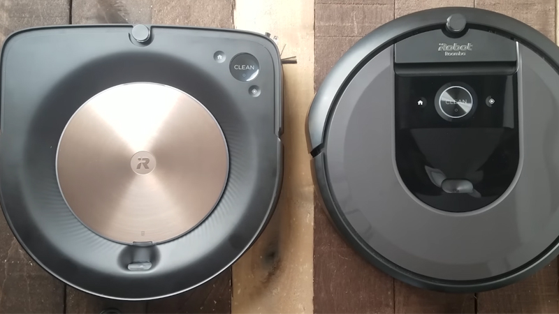 the s9+ is the only roomba with a d-shaped frame